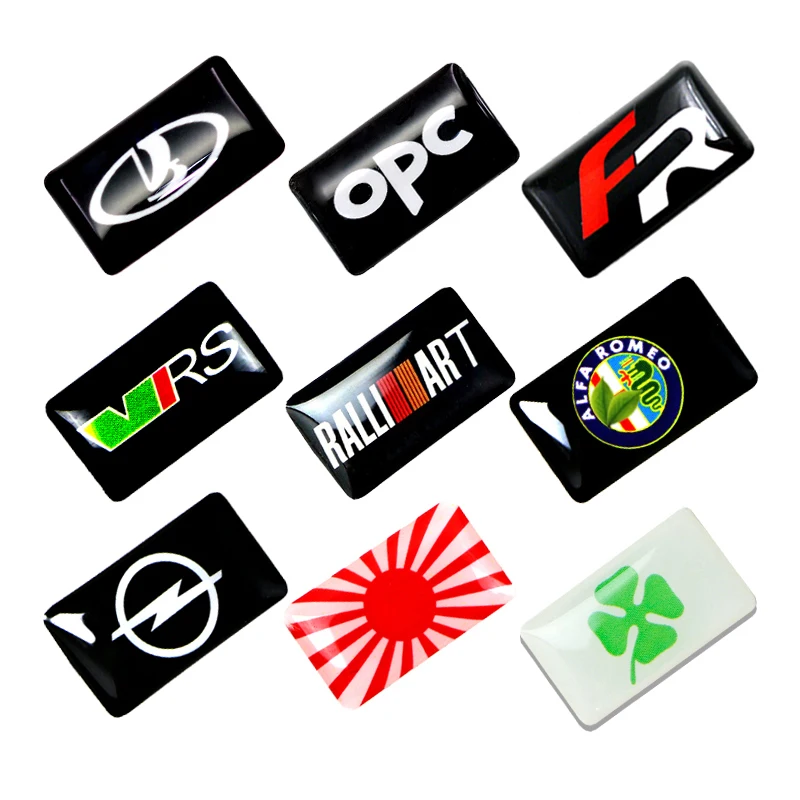 2pcs/set Steering wheel 3D Epoxy Car Styling fit for lada alfa OPEL OPC seat FR abarth Shield Flag Car Sticker National Emblem
2pcs/set Steering wheel 3D Epoxy Car Styling fit for lada alfa OPEL OPC seat FR abarth Shield Flag Car Sticker National Emblem