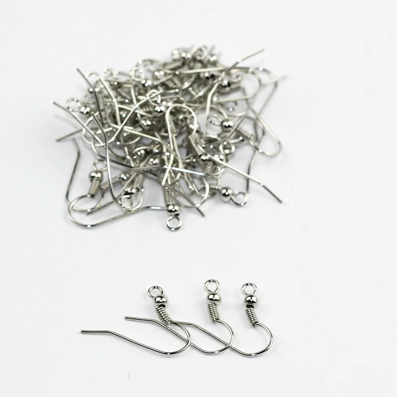 50pcs/lot DIY Earring Findings Earrings Clasps Hooks Fittings DIY Jewelry Making Accessories Iron Hook Earwire Jewelry
50pcs/lot DIY Earring Findings Earrings Clasps Hooks Fittings DIY Jewelry Making Accessories Iron Hook Earwire Jewelry