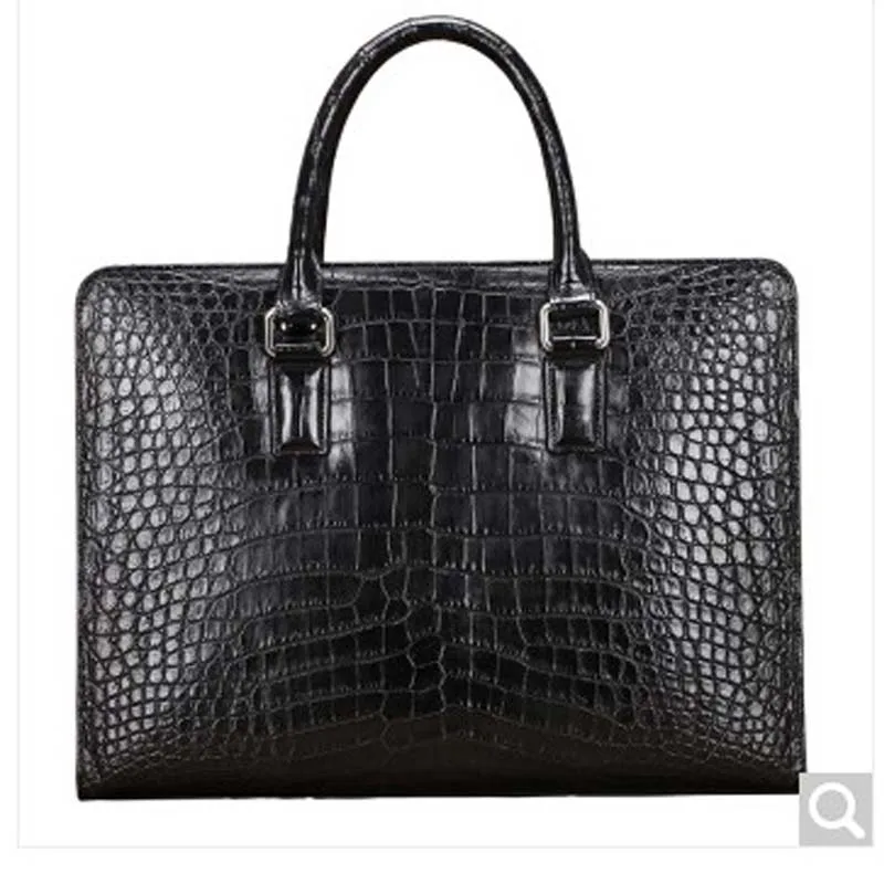 baosidu Men's Bags men Handbag crocodile belly briefcase Business bag crocodile belly leather computer oblique cross male bag
baosidu Men's Bags men Handbag crocodile belly briefcase Business bag crocodile belly leather computer oblique cross male bag