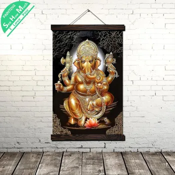 Black and Gold Ganesha Lord Modern Wall Art Print Pop Art Picture And Poster Solid Wood Scroll Canvas Painting Home Decoration
Black and Gold Ganesha Lord Modern Wall Art Print Pop Art Picture And Poster Solid Wood Scroll Canvas Painting Home Decoration