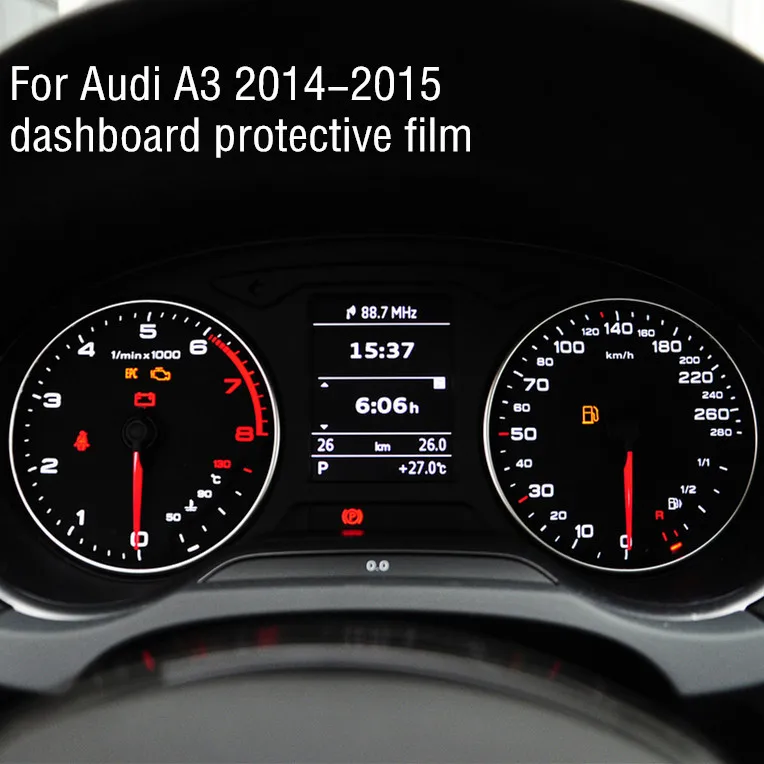 High Quality Dedicated Car Automobile Instrument Screen Protector HD 4H Dashboard Protection Film For Audi A3 2014-2015
High Quality Dedicated Car Automobile Instrument Screen Protector HD 4H Dashboard Protection Film For Audi A3 2014-2015