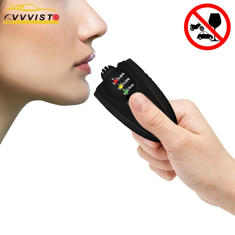 2019 VVVIST Алкотестер мини спирт брелок портативный анализатор дыхания тестер