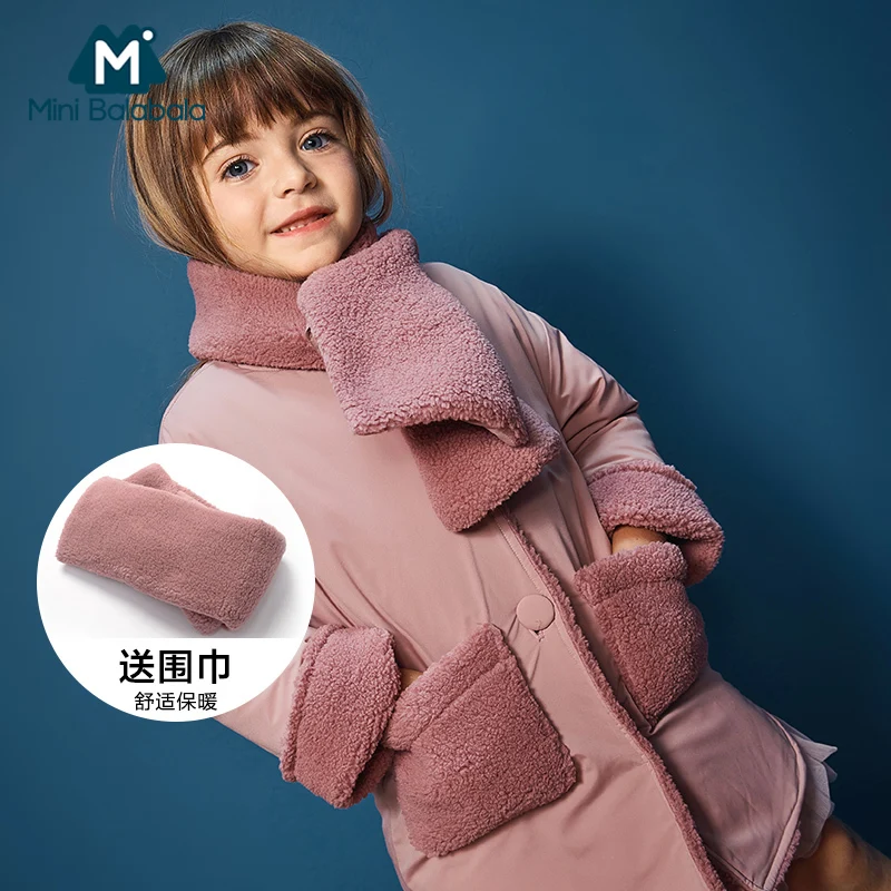 MiniBalabala winter Cotton Jacket fashion winter jackets 2018 new baby coats thicken faux fur jackets for kids outerwear 2-7T
MiniBalabala winter Cotton Jacket fashion winter jackets 2018 new baby coats thicken faux fur jackets for kids outerwear 2-7T