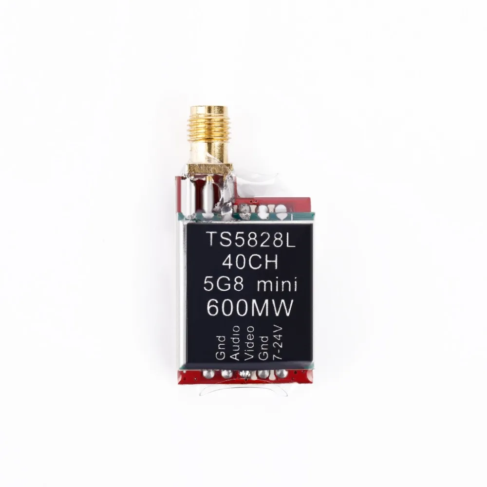 

5.8G TS5823L TS5828L 200 mW 600 mW 40CH Video Sender Micro Draadloze Video Zender Module 5.8 GHz VTX 180 -350 Klasse Quadcopter