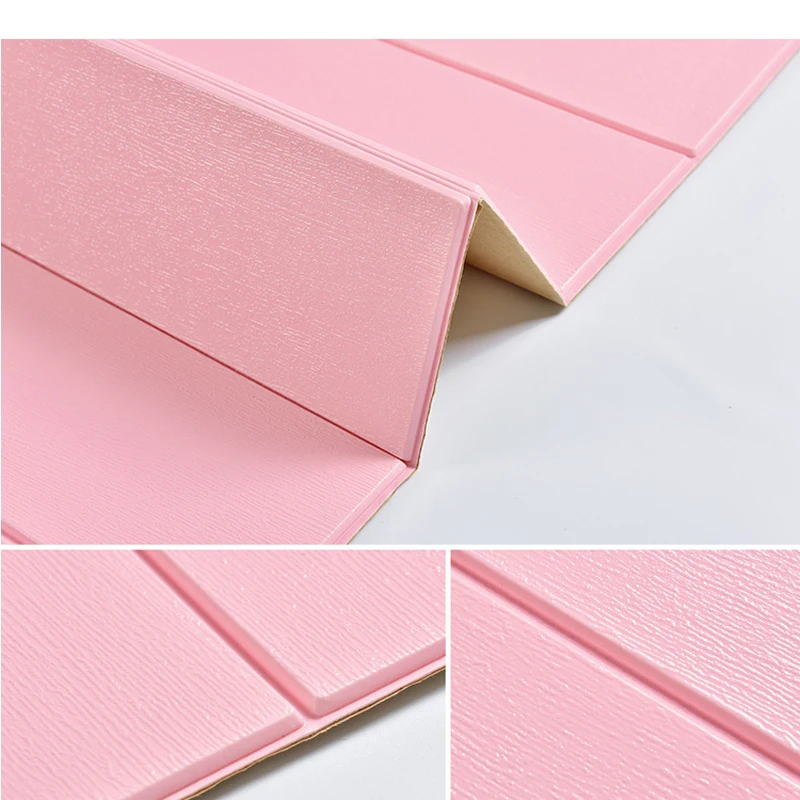 70*70 cm PE Foam Decorative 3D Wood grain Sticker Self Adhesive Wallpaper DIY Brick Living Room Kids Safty Bedroom Home Decor
70*70 cm PE Foam Decorative 3D Wood grain Sticker Self Adhesive Wallpaper DIY Brick Living Room Kids Safty Bedroom Home Decor