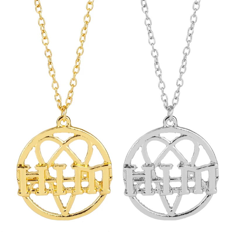 MQCHUN His Infernal Majesty HIM Heartagram Heart Pendant Necklace Fashion Gothic Rock Band Alloy Long Chain Necklace For Fans
MQCHUN His Infernal Majesty HIM Heartagram Heart Pendant Necklace Fashion Gothic Rock Band Alloy Long Chain Necklace For Fans