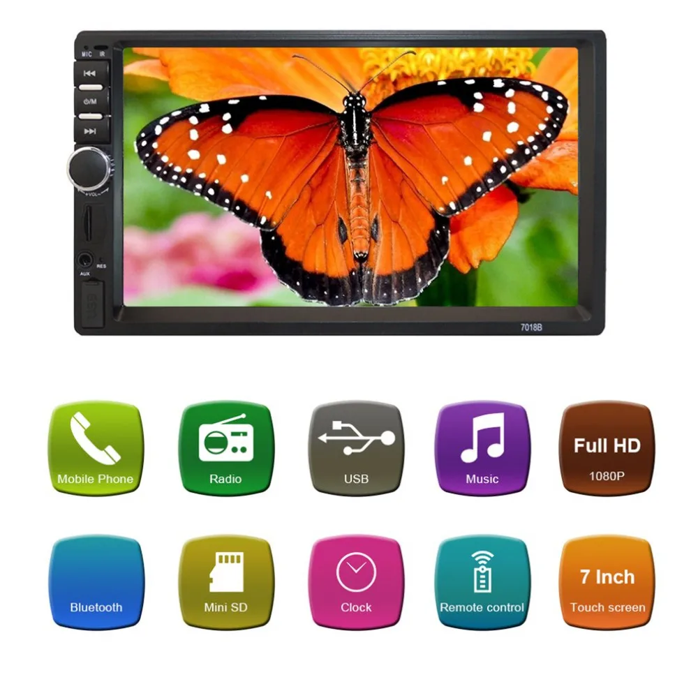 Cheapper 7 inch HD Touch Screen Car MP3 MP5 Player Bluetooth In Dash 2 Din Car Stereo Radio FM Function AUX USB Support TF Card
Cheapper 7 inch HD Touch Screen Car MP3 MP5 Player Bluetooth In Dash 2 Din Car Stereo Radio FM Function AUX USB Support TF Card