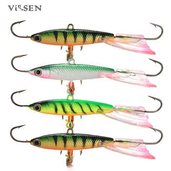 VISSEN 4pcs/lot Winter Ice Fishing Lure 7.5cm/24g Wobbler Pesca Jig Bait Minnow Hard Lure Artificial
VISSEN 4pcs/lot Winter Ice Fishing Lure 7.5cm/24g Wobbler Pesca Jig Bait Minnow Hard Lure Artificial