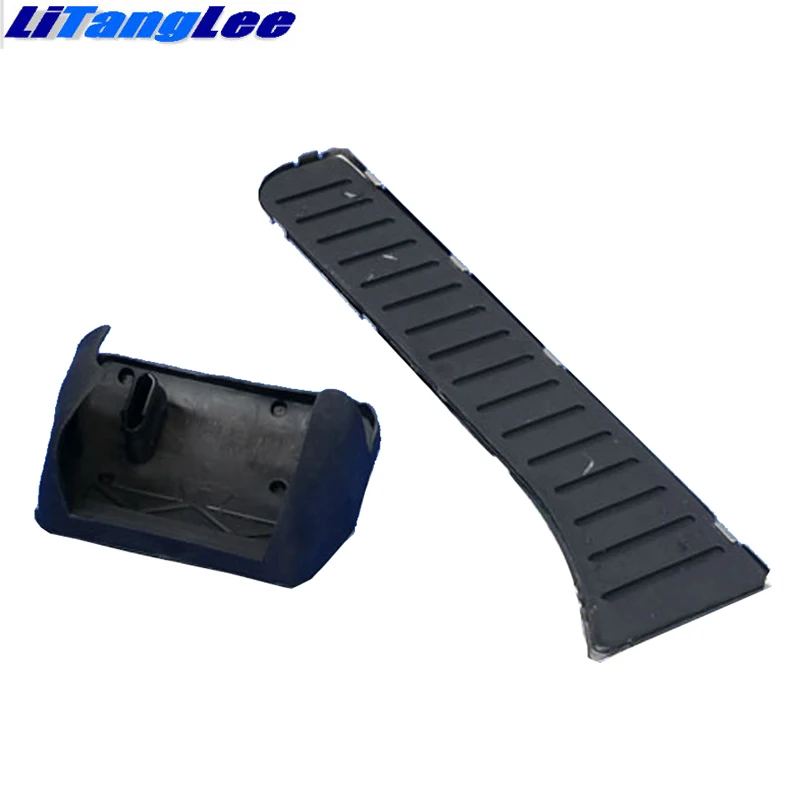 LitangLee Car Accelerator Pedal Pad Cover Sport Racing Design For Audi Q3 8U 2011-2018 AT MT RHD Foot Throttle Pedal Cover (4)