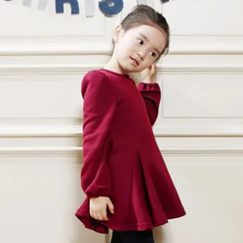 New Pattern Autumn And Winter Thickening Pure Cotton Dress Fashion Lotus Leaf Kids Dresses For Girls
New Pattern Autumn And Winter Thickening Pure Cotton Dress Fashion Lotus Leaf Kids Dresses For Girls