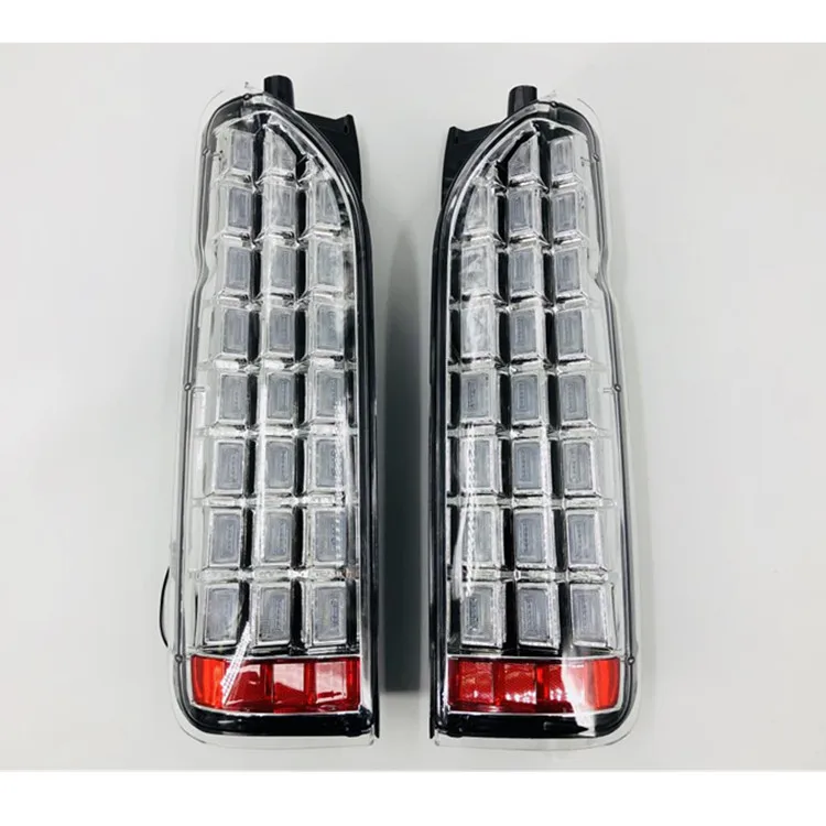 New LED styles 23 lattice LED tail lamp for toyota HIACE bus 2005-2017 three colors hiace Car taillight
New LED styles 23 lattice LED tail lamp for toyota HIACE bus 2005-2017 three colors hiace Car taillight