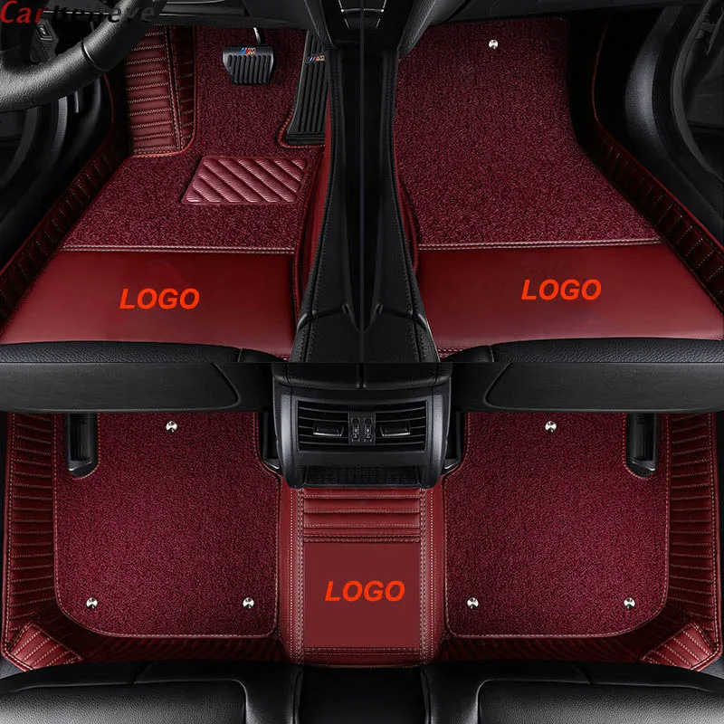 

Car Wind car floor mats For skoda karoq kodiaq 2018 accessories rapid spaceback octavia fabia 1 superb 2 yeti carpet rug