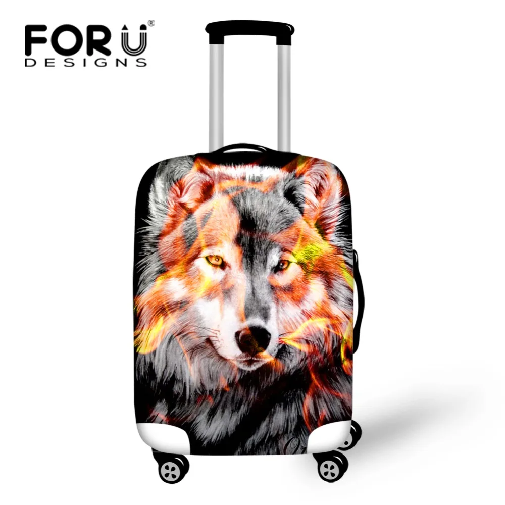 FORUDESIGNS Personalized Printing Wolf Luggage Protective Dust Cover Stretch Waterproof Travel Suitcase Cover to 18-30inch Case
FORUDESIGNS Personalized Printing Wolf Luggage Protective Dust Cover Stretch Waterproof Travel Suitcase Cover to 18-30inch Case