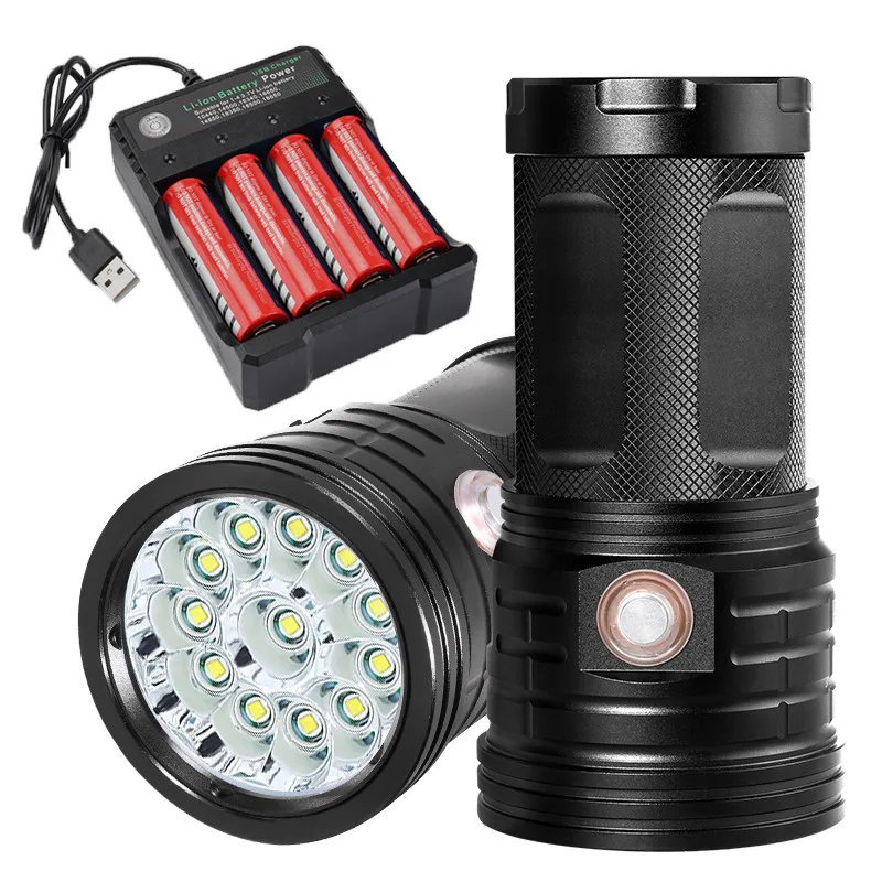 Powerful Linterna Led Rechargeable Flashlight 18650 T6 Ultra Bright 22800LM Waterproof Torch Flashlight Hunting Camping Lamp
Powerful Linterna Led Rechargeable Flashlight 18650 T6 Ultra Bright 22800LM Waterproof Torch Flashlight Hunting Camping Lamp