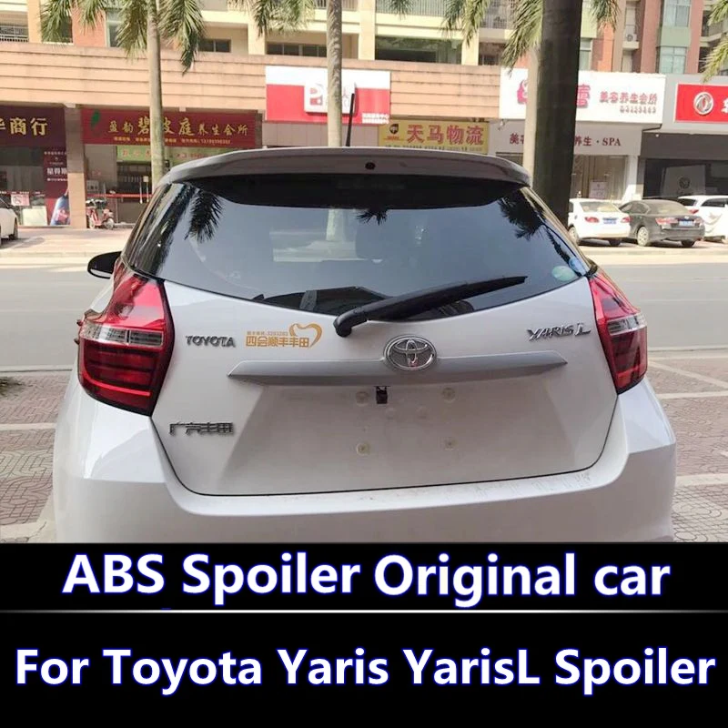 For 2014-2016 Toyota Yaris Spoiler high qualityABS Material Car Rear Wing Primer Color Rear Spoiler For Toyota Yaris L Spoiler
For 2014-2016 Toyota Yaris Spoiler high qualityABS Material Car Rear Wing Primer Color Rear Spoiler For Toyota Yaris L Spoiler