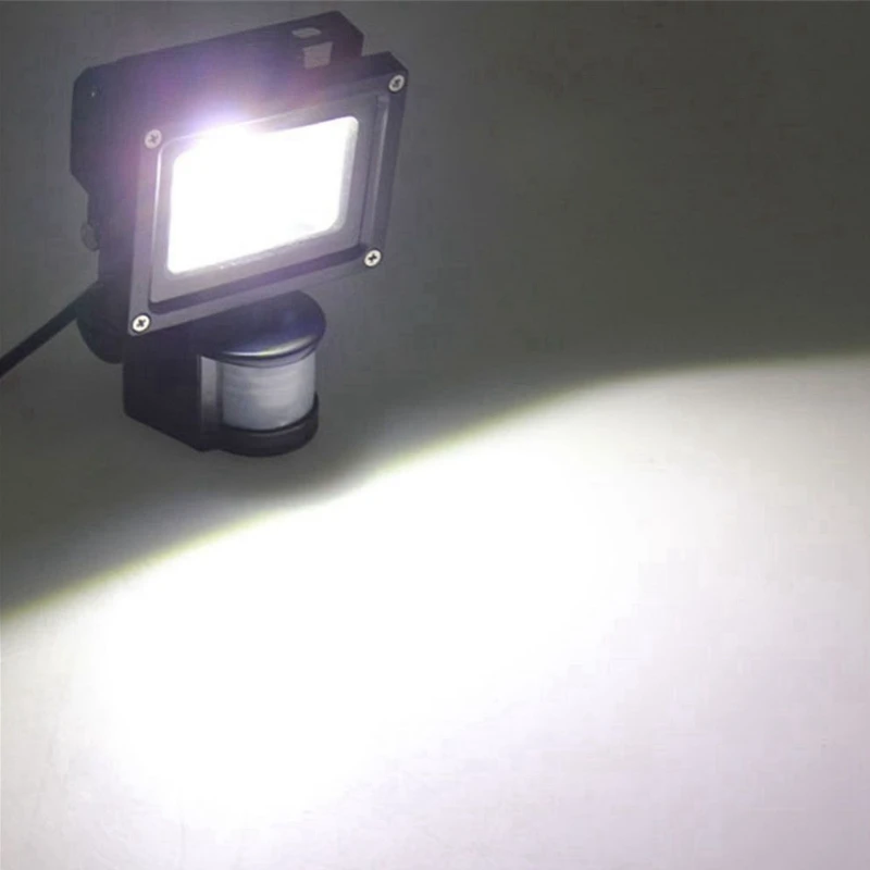 PIR 10W LED floodlight Toolery 12V 24V input spotlight waterproof Solar system garage security Motion Sensor Time Lux adjustable
PIR 10W LED floodlight Toolery 12V 24V input spotlight waterproof Solar system garage security Motion Sensor Time Lux adjustable