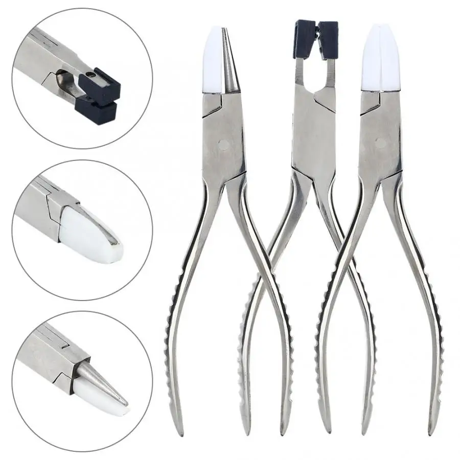 Professional Portable DIY Stainless Steel Nylon Mouth Plier Jewelry Making Clamp Repair Tools Jewelry Making Tool for Jeweler b
Professional Portable DIY Stainless Steel Nylon Mouth Plier Jewelry Making Clamp Repair Tools Jewelry Making Tool for Jeweler b