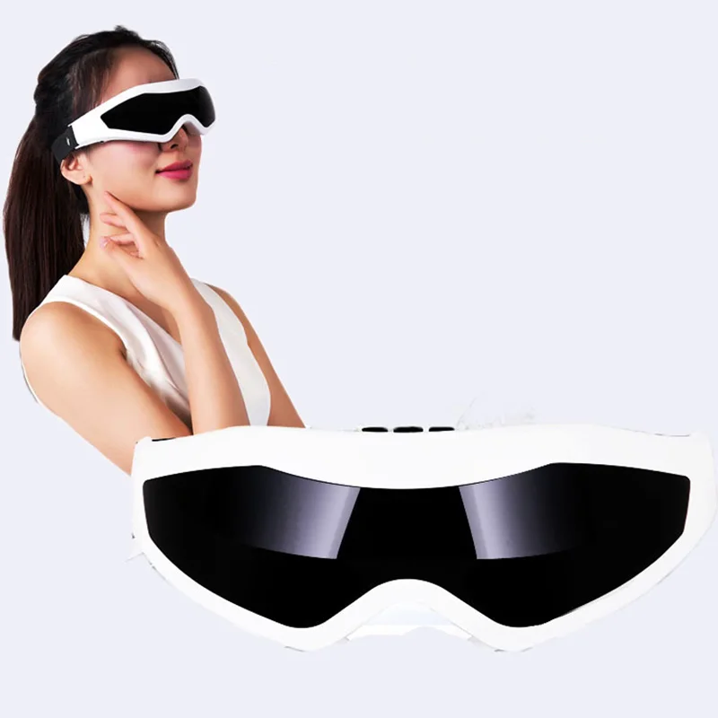 New Arrival Fashion Delicate Healty Mask Use USB Migraine DC Electric and Battery Care Eye Massager with 1USB Cable-1