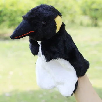 Candice guo! New style super cute animal cartoon black crow plush toy hand puppet baby toy telling story birthday gift 1pc
Candice guo! New style super cute animal cartoon black crow plush toy hand puppet baby toy telling story birthday gift 1pc