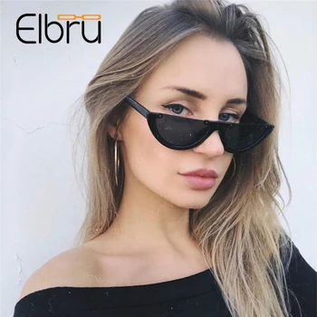 Elbru Half Frame Cateye Sunglasses Women Retro Vintage Cat Eye Sun Glasses lunette soleil femme gafas de sol mujer okulary
Elbru Half Frame Cateye Sunglasses Women Retro Vintage Cat Eye Sun Glasses lunette soleil femme gafas de sol mujer okulary