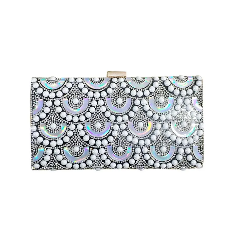 Metal Diamonds Beaded Evening Clutch Bag Chain Shoulder bag for Women 2019 Handbags Pearl Rhinestones Evening Party Holder Purse
Metal Diamonds Beaded Evening Clutch Bag Chain Shoulder bag for Women 2019 Handbags Pearl Rhinestones Evening Party Holder Purse
