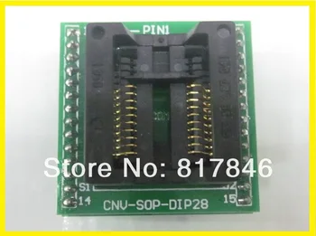 Free shipping 5PCS/LOT SOP Adapter SOP20 to DIP20 USB universal Programmer IC Socket TL866CS/TL866A/EZP2010
Free shipping 5PCS/LOT SOP Adapter SOP20 to DIP20 USB universal Programmer IC Socket TL866CS/TL866A/EZP2010