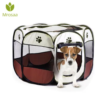 Mrosaa Waterproof Folding Pet Tent Dog Cat House Cage Kennels Nest Playpen Fence Portable Puppy Beds Outdoor Pet cages
Mrosaa Waterproof Folding Pet Tent Dog Cat House Cage Kennels Nest Playpen Fence Portable Puppy Beds Outdoor Pet cages
