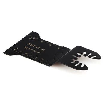 New 45x40mm Bi-metal Saw Blades Oscillating Multi Tools for Cutting Wood Plastic Woodworking Saw Blade
New 45x40mm Bi-metal Saw Blades Oscillating Multi Tools for Cutting Wood Plastic Woodworking Saw Blade