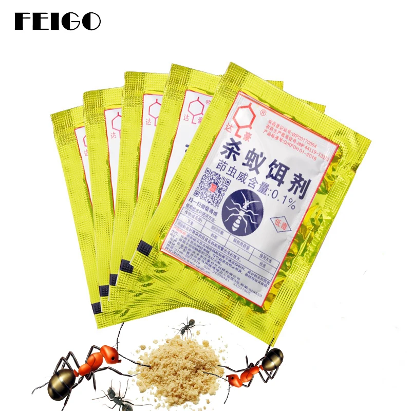 FEIGO 3Pc Power fulAnt Baits Drug Powder Killer Insect Net Bait Reject Catcher Pest Control Repeller Mier Hormiga Trap Anti F54
FEIGO 3Pc Power fulAnt Baits Drug Powder Killer Insect Net Bait Reject Catcher Pest Control Repeller Mier Hormiga Trap Anti F54