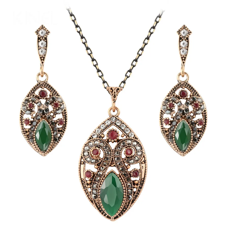 Gulkina 2017 Vintage Jewelry Set Womens Wedding Jewelry Fashionable Crystal Earrings and Necklaces Unique Design Gifts
Gulkina 2017 Vintage Jewelry Set Womens Wedding Jewelry Fashionable Crystal Earrings and Necklaces Unique Design Gifts