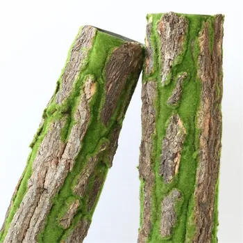 2Pcs free shipping Real Dried Pine Tree Bark with Artificial Moss for Water Pipe wrap fake plant Vine flowers DIY Decoration
2Pcs free shipping Real Dried Pine Tree Bark with Artificial Moss for Water Pipe wrap fake plant Vine flowers DIY Decoration