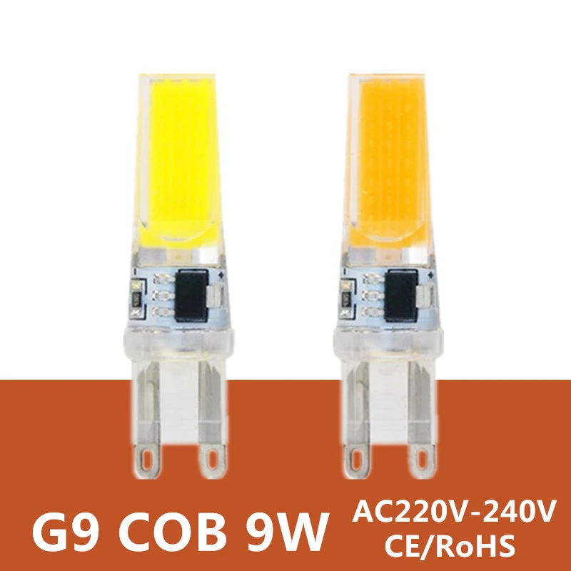 G9 Led Lamp Bulb 220V 9W COB SMD LED Lighting Lights replace Halogen Spotlight Chandelier Light 230V 240V Lampada Led G9 Bulb
G9 Led Lamp Bulb 220V 9W COB SMD LED Lighting Lights replace Halogen Spotlight Chandelier Light 230V 240V Lampada Led G9 Bulb