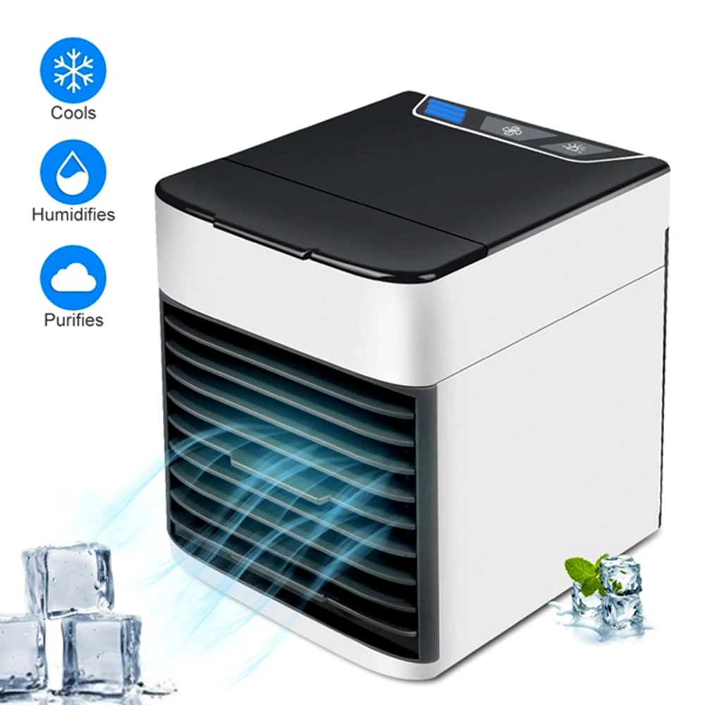 Portable Air Conditioner Fan Space Humidifier Purifier Desktop USB Air Cooler Fan Mini Ultra Arctic Cooling Fan for Office Home
Portable Air Conditioner Fan Space Humidifier Purifier Desktop USB Air Cooler Fan Mini Ultra Arctic Cooling Fan for Office Home