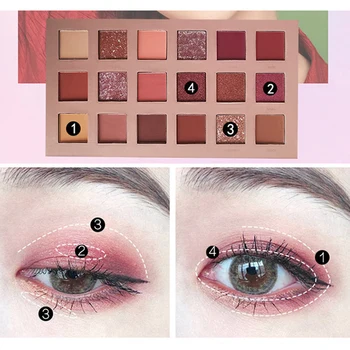 NEW 18 colors Shining Matte Eyeshadow Pearlescent Waterproof Smoky Eye Shadow Palette
NEW 18 colors Shining Matte Eyeshadow Pearlescent Waterproof Smoky Eye Shadow Palette