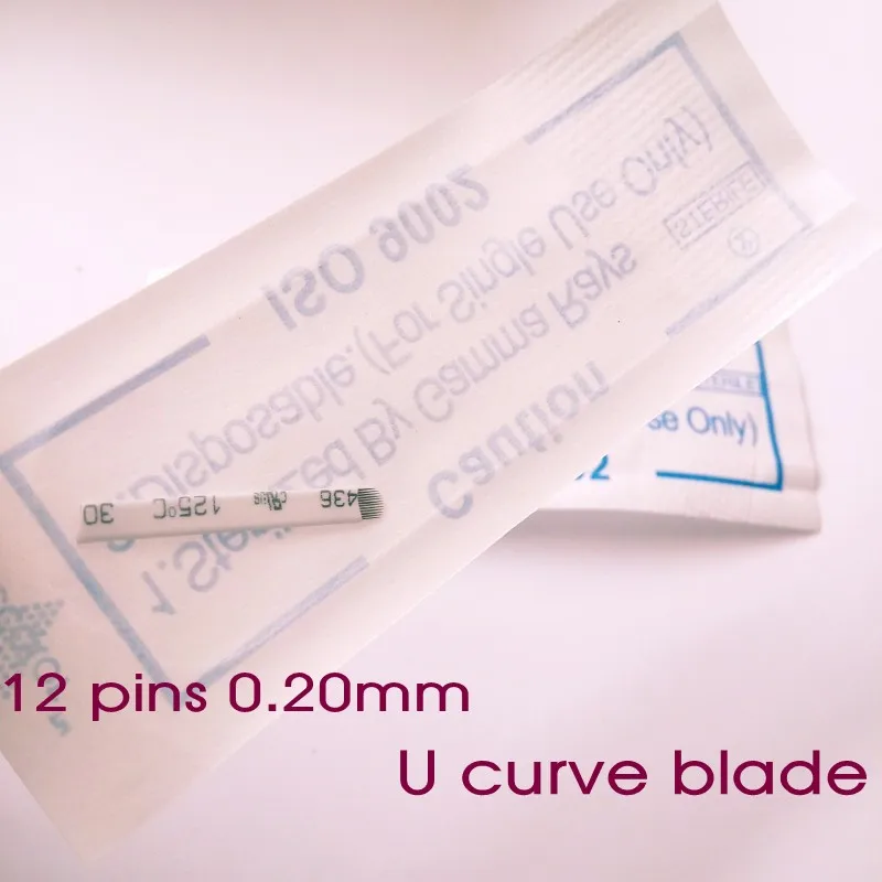 500pcs 12 pins U curve blade Permanent Makeup Manual Eyebrow Tattoo Blades microblading blade
500pcs 12 pins U curve blade Permanent Makeup Manual Eyebrow Tattoo Blades microblading blade