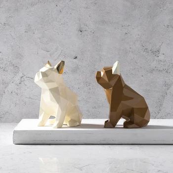 Geometric Dog Silicone Mold Aroma Plaster Gypsum Mould For Home Decoration Bulldog Concrete Clay Crafts Candle Molds
Geometric Dog Silicone Mold Aroma Plaster Gypsum Mould For Home Decoration Bulldog Concrete Clay Crafts Candle Molds
