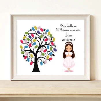 exquisited customize Canvas Fingerprint Signature DIY Guest Book For Girls First Holy Communion Souvenir Ablution Party decor
exquisited customize Canvas Fingerprint Signature DIY Guest Book For Girls First Holy Communion Souvenir Ablution Party decor