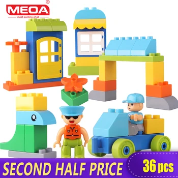 Clearance Sale Preschool 36pcs Big Size Building Block Toys for Children My Town Large Bricks with Figures With Duplo
Clearance Sale Preschool 36pcs Big Size Building Block Toys for Children My Town Large Bricks with Figures With Duplo