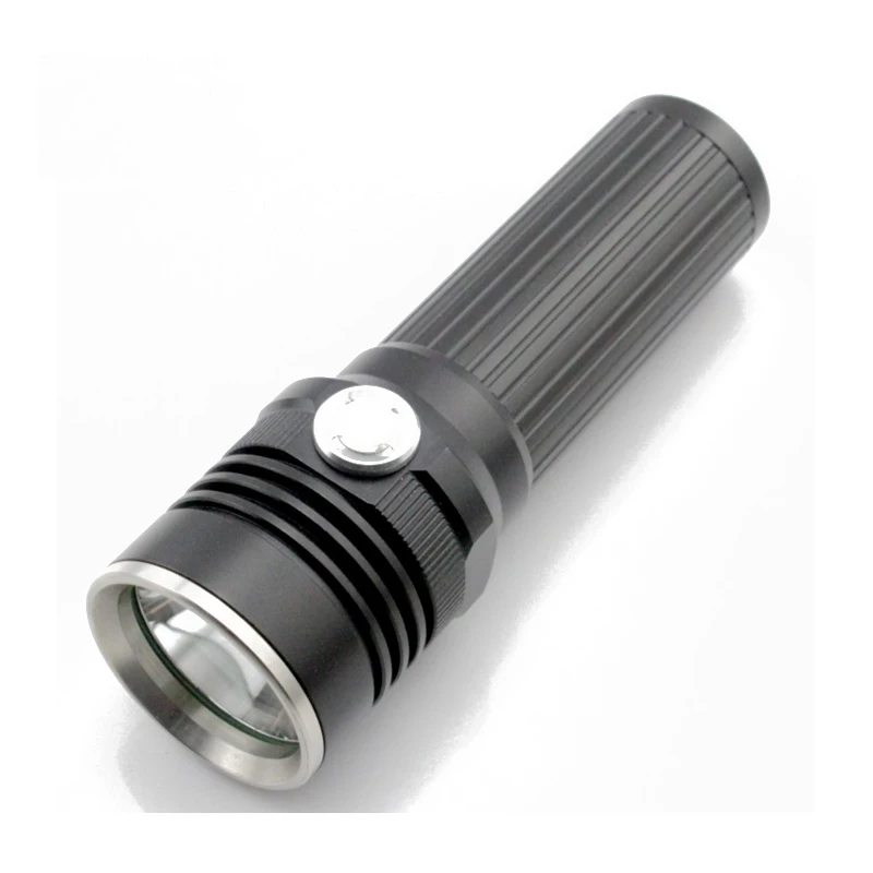 

1200lm Xm-l T6 Aluminum Waterproof Zoomable Led Flashlight Torch Tactical Light 2000lm 26650 18650 Rechargeable Battery 3 Mode