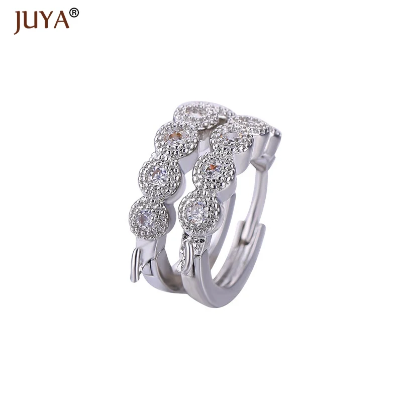 3 Pairs Copper Zircon Rhinestone Crystal Earrings Clasps & Hooks Accessories Hoop Earrings DIY Findings for Jewelry Making
3 Pairs Copper Zircon Rhinestone Crystal Earrings Clasps & Hooks Accessories Hoop Earrings DIY Findings for Jewelry Making