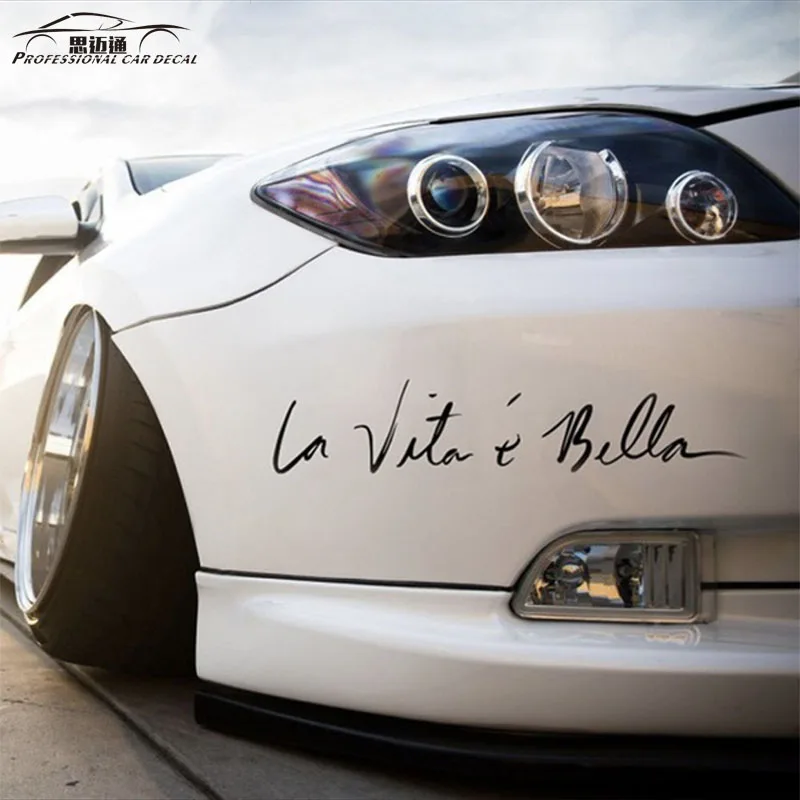 Car Styling auto Stickers Life is Beautiful Car Sticker Vinyl Decal Personality Waterproof Accessories for ford bmw volkswagen
Car Styling auto Stickers Life is Beautiful Car Sticker Vinyl Decal Personality Waterproof Accessories for ford bmw volkswagen
