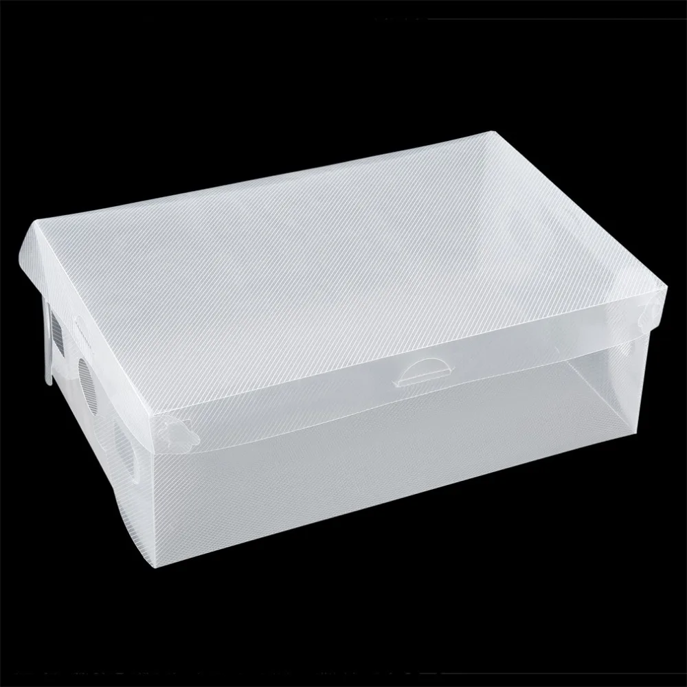 1 PCS Stackable Storage Box Thick Boot Shoe Organizer Transparent Plastic Foldable
1 PCS Stackable Storage Box Thick Boot Shoe Organizer Transparent Plastic Foldable
