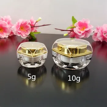 Special offer 5g square shape Acrylic Cream Jar With gold lid,Cosmetic Container small Eye Cream jar,plastic jars cosmetic Case
Special offer 5g square shape Acrylic Cream Jar With gold lid,Cosmetic Container small Eye Cream jar,plastic jars cosmetic Case