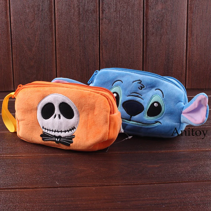 Stitch / Jack Skellington Plush Makeup Bag Travel Cosmetic Bag Cute Plush Pencil Case Soft Dolls Stuffed Toys 20x15cm
Stitch / Jack Skellington Plush Makeup Bag Travel Cosmetic Bag Cute Plush Pencil Case Soft Dolls Stuffed Toys 20x15cm