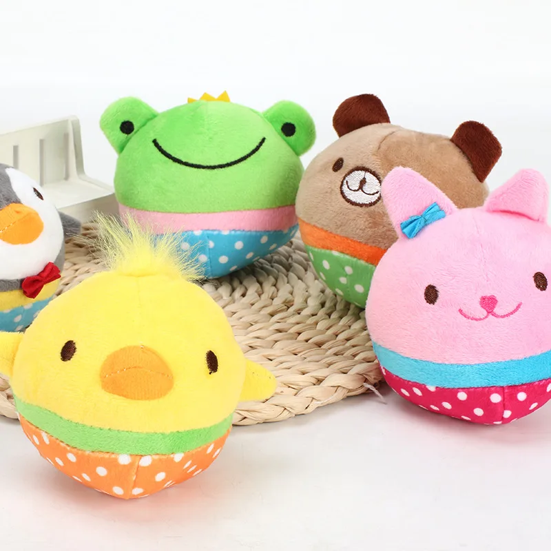 Funny Bite Resistant Cute Animal Designs Chew Squeaker Squeaky Plush Squeak Solid Dog Ball Pet Dog Toy for Small Dogs Pets
Funny Bite Resistant Cute Animal Designs Chew Squeaker Squeaky Plush Squeak Solid Dog Ball Pet Dog Toy for Small Dogs Pets