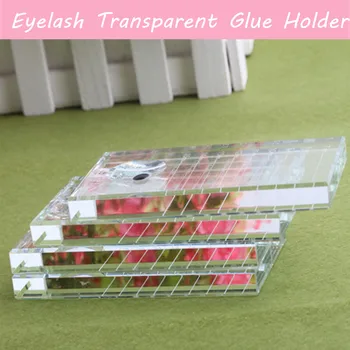 Eyelash Crystal Glue Holder Eyelash Extension Adhesive Glue Pallet Makeup Tool for Eyelash Transparent Rectangular Glasses
Eyelash Crystal Glue Holder Eyelash Extension Adhesive Glue Pallet Makeup Tool for Eyelash Transparent Rectangular Glasses