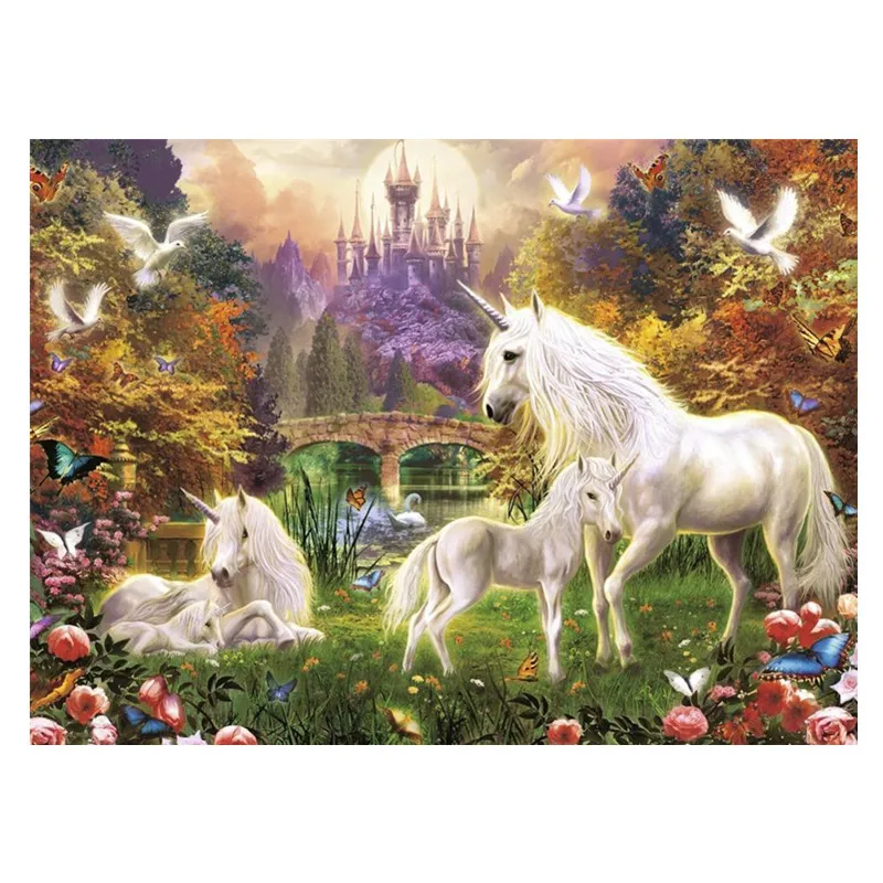 Shirliben Diamond Painting Full Square Drill Unicorn Rhinestones Picture Diamond Embroidery Crafts Cross Stitch Mosaic Gift
Shirliben Diamond Painting Full Square Drill Unicorn Rhinestones Picture Diamond Embroidery Crafts Cross Stitch Mosaic Gift