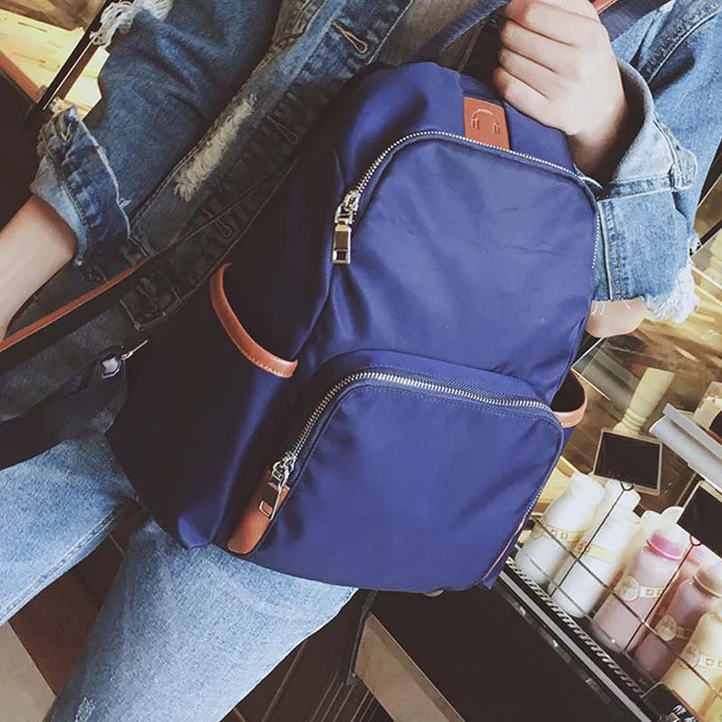 Women Waterproof Nylon Backpacks Ladies Large Capacity Zippers Travelling Bags Students Girls Casual School Bags
Women Waterproof Nylon Backpacks Ladies Large Capacity Zippers Travelling Bags Students Girls Casual School Bags