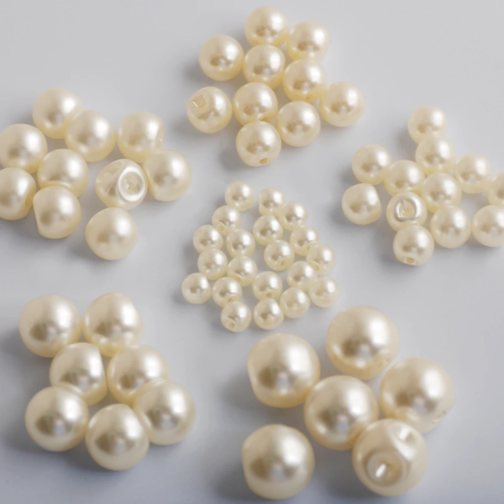 6 8 9 10 12 14MM pearl Buttons Side Hole ABS Imitation pearls Buttons Clothing Collar Beads For Clothing Decoration Accessories
6 8 9 10 12 14MM pearl Buttons Side Hole ABS Imitation pearls Buttons Clothing Collar Beads For Clothing Decoration Accessories