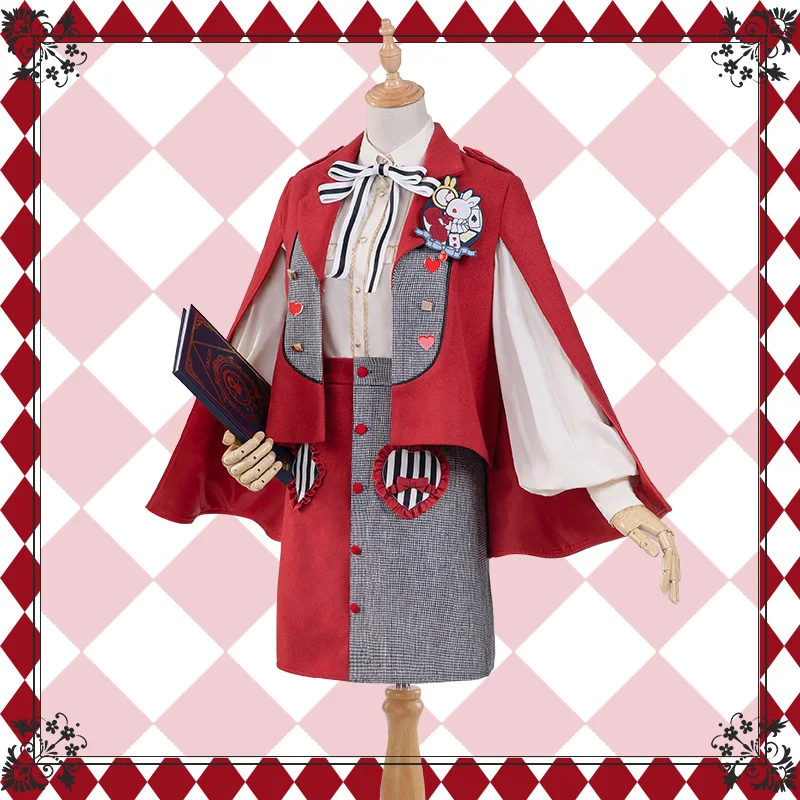 Anime! Vsinger Yuezheng Ling Alice in wonderland Lovely Lolita Dress Uniform Cosplay Costume Halloween Party Suit Free Shipping
Anime! Vsinger Yuezheng Ling Alice in wonderland Lovely Lolita Dress Uniform Cosplay Costume Halloween Party Suit Free Shipping